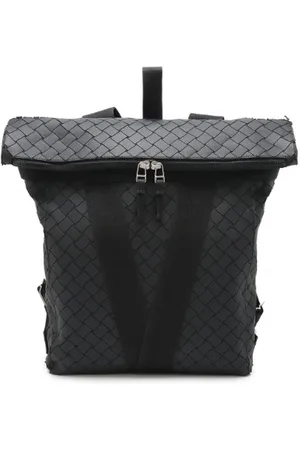 Bottega Veneta Homme, Pre-owned, Noir, Taille: ONE Size Pre-owned Plastique sacs-dos