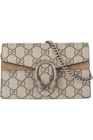 Gucci Femme, Pre-owned, Brun, Taille: ONE Size Pre-owned Coated canvas sacs-gucci