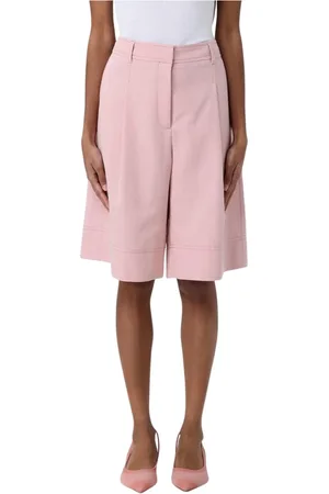 HUGO BOSS Femme, Shorts, Rose, Taille: 42 FR Shorts Blancs Classiques pour Femmes