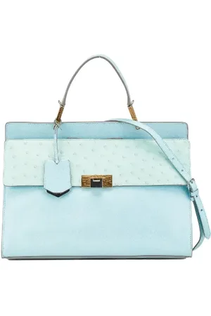 Balenciaga Femme, Pre-owned, Bleu, Taille: ONE Size Pre-owned Cuir sacs-balenciaga