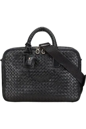 Bottega Veneta Femme, Pre-owned, Noir, Taille: ONE Size Pre-owned Cuir sacs-main