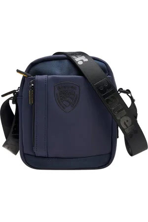 Blauer Homme, Sacs, Bleu, Taille: ONE Size Sac Bandoulière Cordura Caoutchouc Bleu