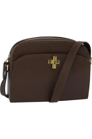 Céline Femme, Pre-owned, Brun, Taille: ONE Size Pre-owned Cuir sacs-celine