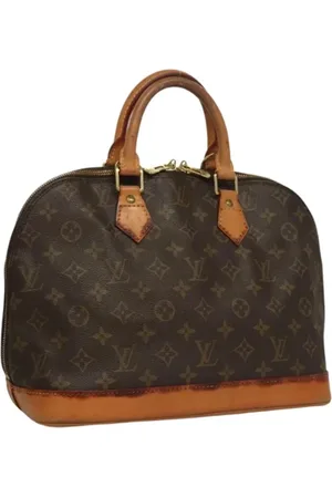 LOUIS VUITTON Femme, Pre-owned, Brun, Taille: ONE Size Pre-owned Toile sacs-main