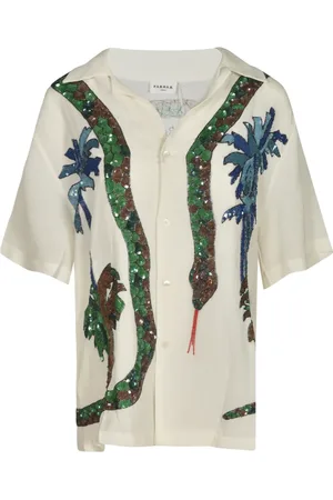 P.A.R.O.S.H. Femme, Blouses et Chemises, Multicolore, Taille: 40 FR Collection Chemises Élégantes