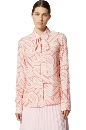 Silvian Heach Femme, Blouses et Chemises, Multicolore, Taille: 42 FR Chemisier avec motif géométrique