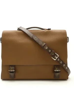 LOUIS VUITTON Femme, Pre-owned, Brun, Taille: ONE Size Pre-owned Cuir sacoches-mallettes