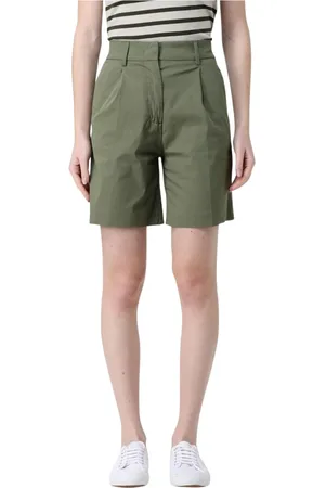 K-Way Femme, Shorts, Vert, Taille: 42 FR Shorts Bermuda élégants pour femmes