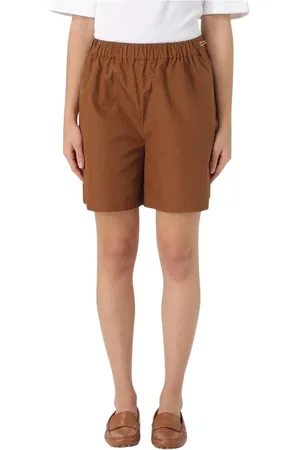 Max Mara Femme, Shorts, Brun, Taille: 38 FR Shorts Détente Marron