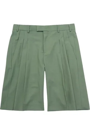 A PAPER KID Homme, Shorts, Vert, Taille: S Shorts Vert Sauge