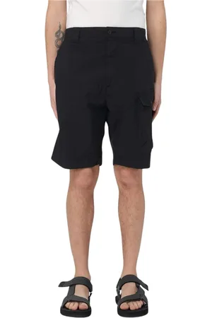 C.P. Company Homme, Shorts, Noir, Taille: S Shorts Élégants Bleus à Poches Cargo