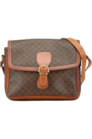 Céline Femme, Pre-owned, Brun, Taille: ONE Size Pre-owned Cuir sacs-celine