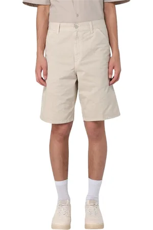 Carhartt Homme, Shorts, , Taille: W33 Shorts en Coton Vert Décontracté