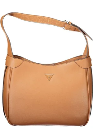 Guess Femme, Sacs, Brun, Taille: ONE Size Sac à main en polyéthylène marron pour femmes Fedora Bag
