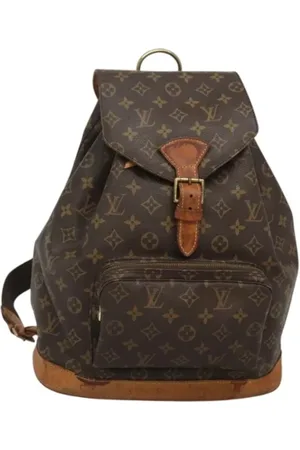 LOUIS VUITTON Femme, Pre-owned, Brun, Taille: ONE Size Pre-owned Toile sacs-dos