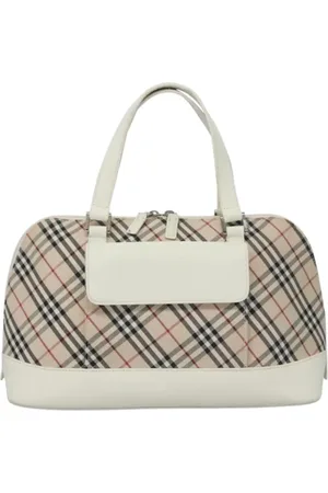 Burberry Femme, Pre-owned, , Taille: ONE Size Pre-owned Toile sacs-main