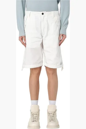C.P. Company Homme, Shorts, Blanc, Taille: XS Shorts Cargo Blancs