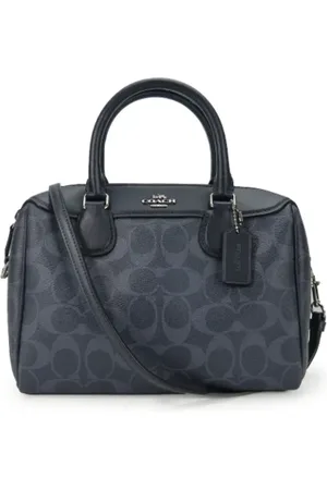 Coach Femme, Pre-owned, Bleu, Taille: ONE Size Pre-owned Cuir sacs-main