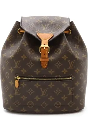LOUIS VUITTON Femme, Pre-owned, Brun, Taille: ONE Size Pre-owned Toile sacs-dos