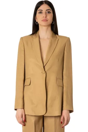 ACTUALEE Femme, Vestes, Brun, Taille: 38 FR Veste tailleur - Couleur Camel