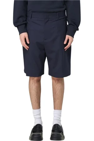 Msgm Homme, Shorts, Bleu, Taille: M Shorts Casual Bleus Modernes avec Style