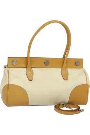 Prada Femme, Pre-owned, , Taille: ONE Size Pre-owned Toile sacs-main