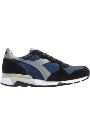 Diadora Homme, Chaussures, Bleu, Taille: 40 1/2 EU Baskets Classiques pour un Usage Quotidien