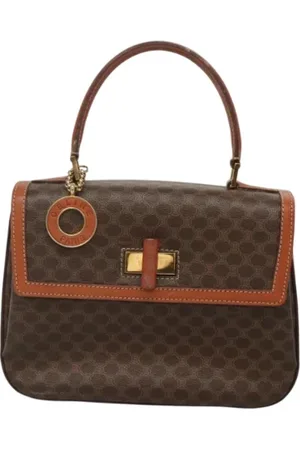 Céline Femme, Pre-owned, Brun, Taille: ONE Size Pre-owned Cuir sacs-main