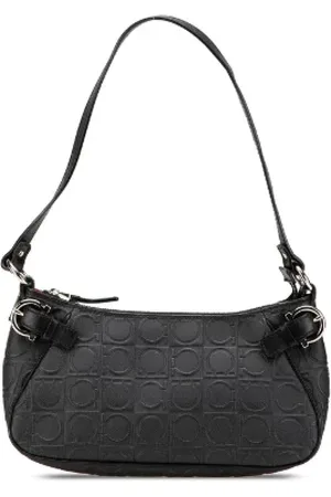 Salvatore Ferragamo Femme, Pre-owned, Noir, Taille: ONE Size Pre-owned Cuir trousses-de-toilette