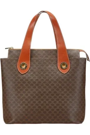 Céline Femme, Pre-owned, Brun, Taille: ONE Size Pre-owned Cuir sacs-celine