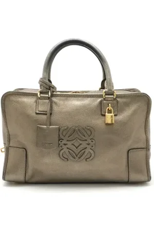 Loewe Femme, Pre-owned, Jaune, Taille: ONE Size Pre-owned Cuir sacs-main