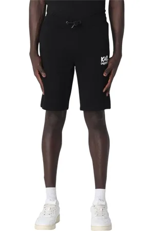 Karl Lagerfeld Homme, Shorts, Noir, Taille: L Sweatshorts