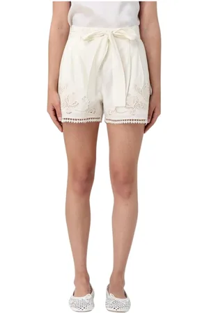 Twin-Set Femme, Shorts, , Taille: 44 FR Shorts Élégants Brodés