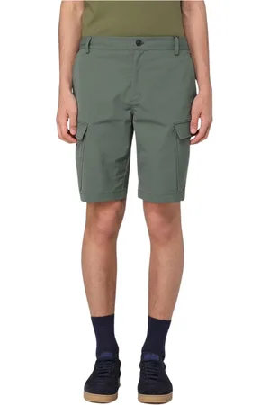 save the duck Homme, Shorts, Vert, Taille: XL Short Cargo avec Poches Multiples