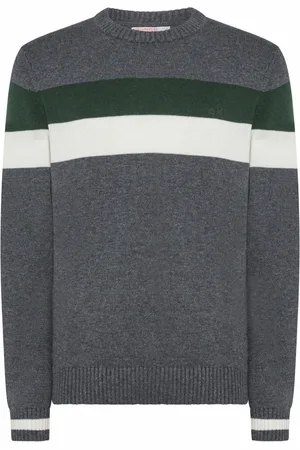 sun68 Homme, Pulls, Gris, Taille: L Giro Stripes Jersey