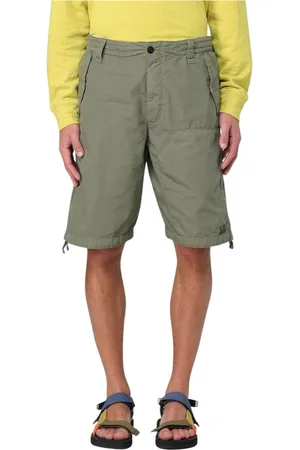 C.P. Company Homme, Shorts, Vert, Taille: XL Shorts blancs à cordon de serrage