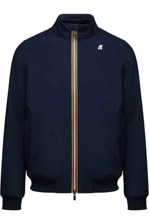 K-Way Homme, Sweatshirts et sweats à capuche, Bleu, Taille: L Veste Polaire Sherpa