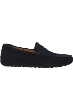 HUGO BOSS Homme, Chaussures, Bleu, Taille: 44 EU Collection de Chaussures Élégantes