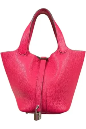 Hermès Femme, Pre-owned, Rose, Taille: ONE Size Pre-owned Cuir sacs-main