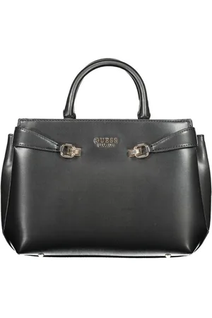 Guess Femme, Sacs, Noir, Taille: ONE Size Sac à main femme en polyéthylène noir