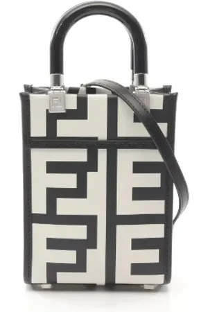 Fendi Femme, Pre-owned, Noir, Taille: ONE Size Pre-owned Cuir sacs-main