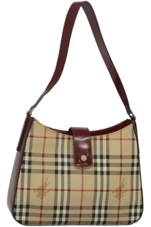 Burberry Femme, Pre-owned, , Taille: ONE Size Pre-owned Cuir sacs-ports-paule