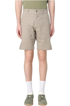 BROOKSFIELD Homme, Shorts, Gris, Taille: M Shorts en Coton Style Militaire