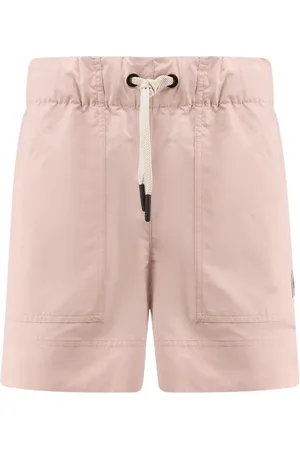 Moncler Femme, Shorts, Rose, Taille: 40 FR Short Rose à Cordon pour Femmes