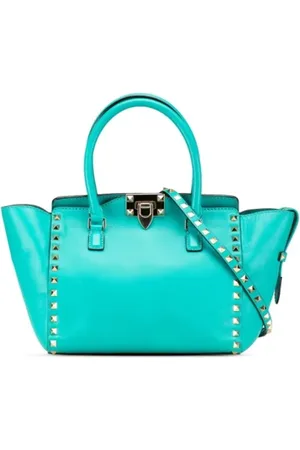 VALENTINO Femme, Pre-owned, Vert, Taille: ONE Size Pre-owned Cuir sacs-main