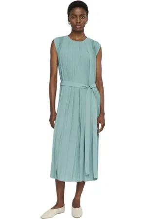 Joseph Femme, Robes, Bleu, Taille: 40 FR Robe Aérienne Plissée Davide