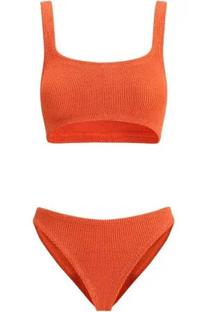 Hunza G Femme, Maillots de bain, , Taille: ONE Size Maillot de Bain Crinkle Off-Shoulder Bandeau