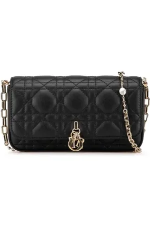 Dior Femme, Pre-owned, Noir, Taille: ONE Size Pre-owned Cuir sacs-bandouliere