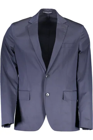 GANT Homme, Vestes, Bleu, Taille: L Élée Veste Classique à Manches Longues