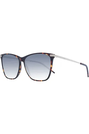 HUGO BOSS Femme, Accessoires, Brun, Taille: ONE Size Lunettes de Soleil Cat Eye Marron Gradient Protection UV